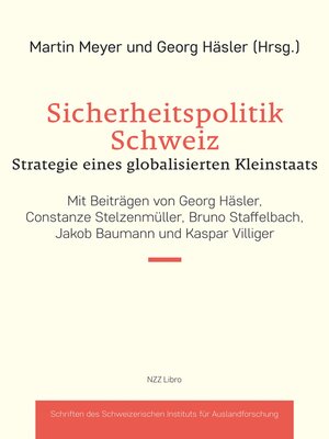 cover image of Sicherheitspolitik Schweiz